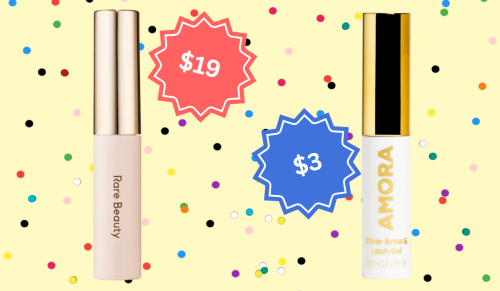 Rare Beauty Brown Harmony and Five Below dupe