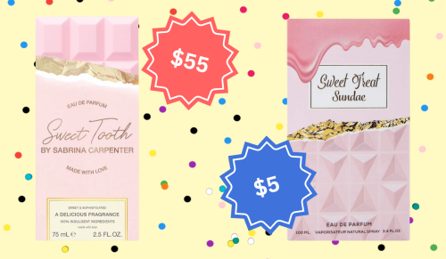 Sabrina Carpenter Sweet Tooth perfume and Five Below dupe
