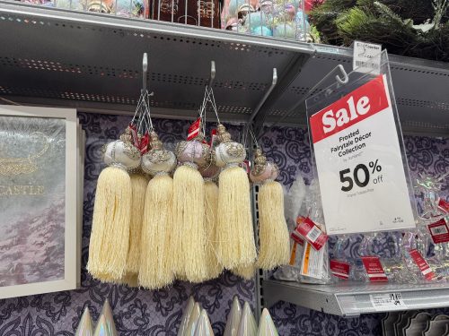 frosted fairytale tassel