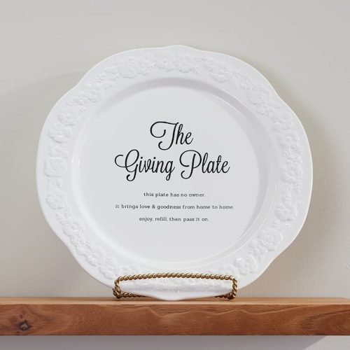 giving plate