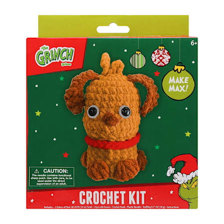 A Grinch crochet set from Five Below