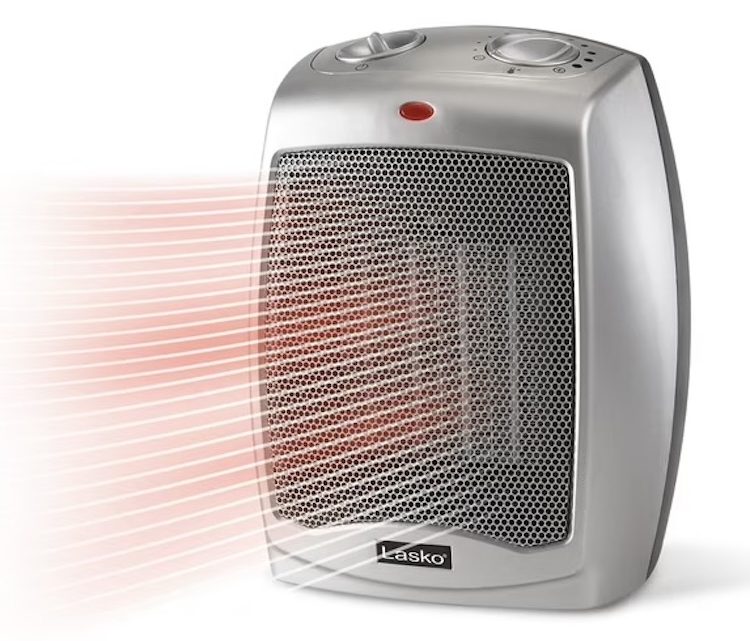 A Lasko space heater