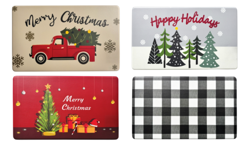 christmas kitchen floor mats
