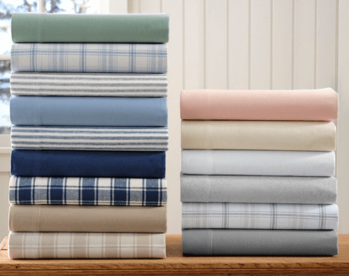 L.L. Bean flannel sheet sets
