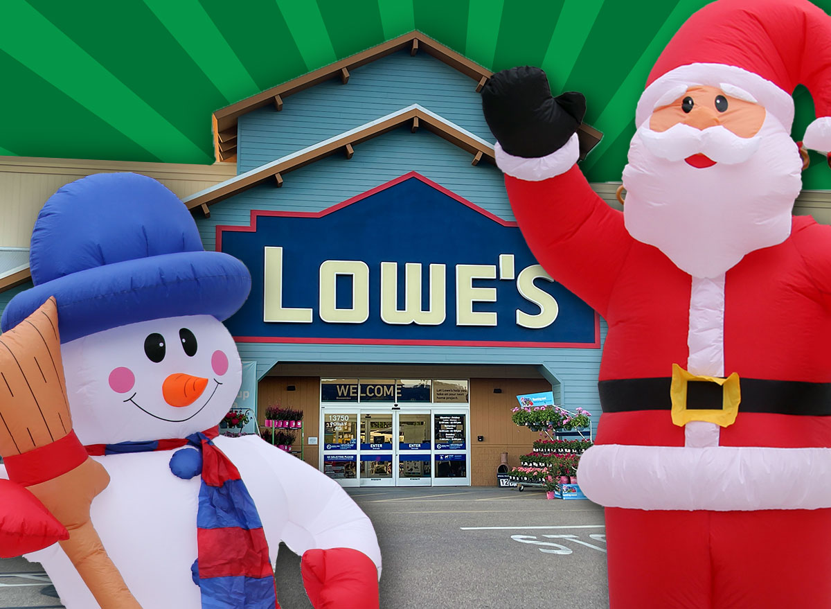 Lowe's Christmas Inflatables