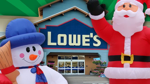 Lowe's Christmas Inflatables