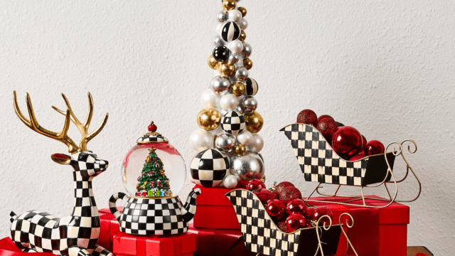 Mackenzie-Childs Christmas decor