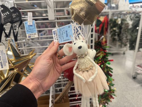 mouse ornament