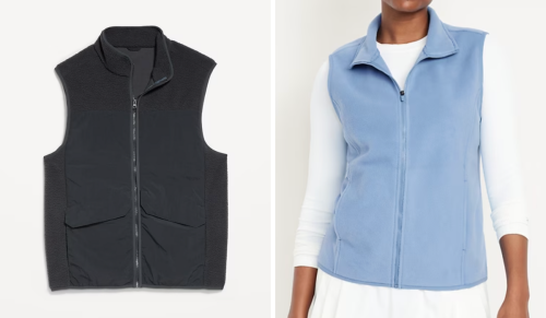 Old Navy performance vests