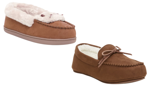 sherpa lined moccasins