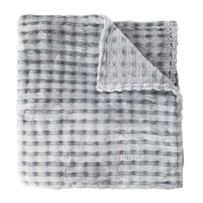 A ripple fur throw from Five Below