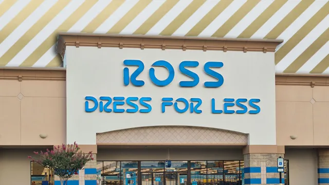 Ross Dress For Less