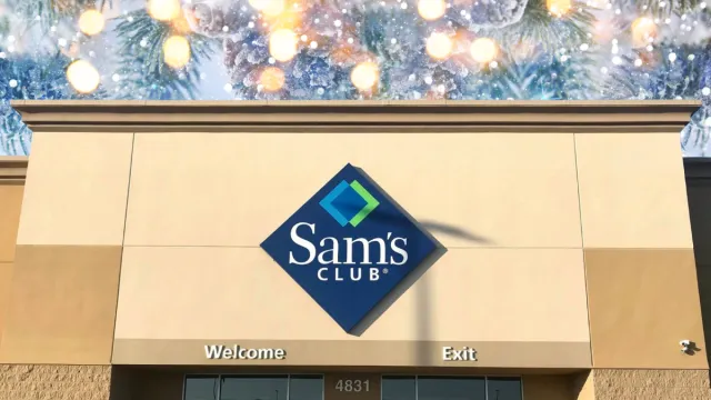 Sams club holiday background