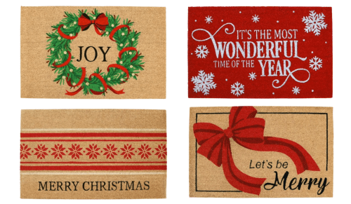 christmas doormats