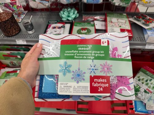 snowflake ornament kit