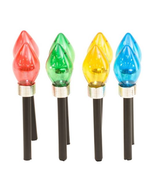 solar powered stakes