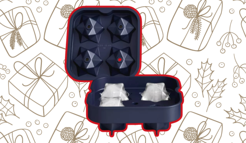 star-shaped cocktail ice cube tray