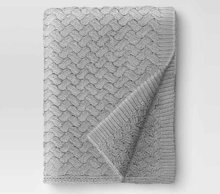 Chunky Chenille Throw from Target