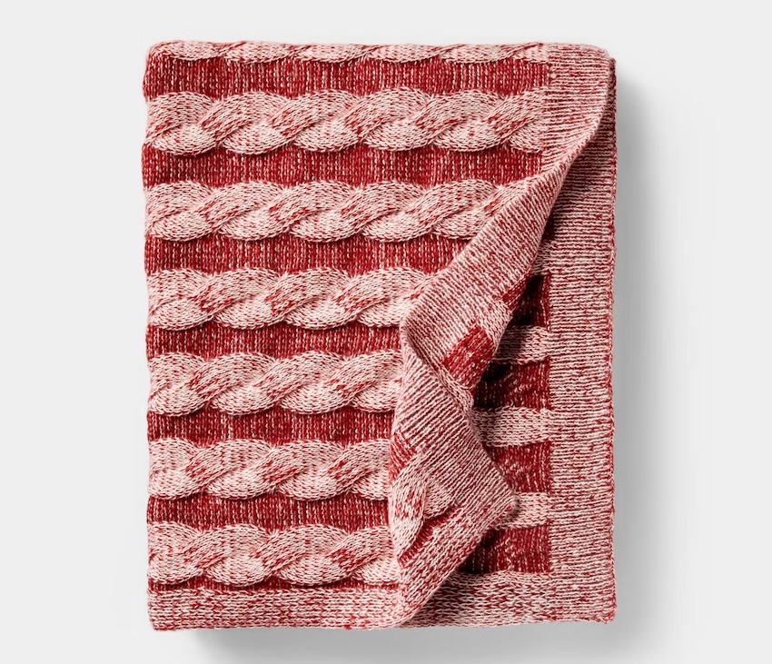 Threshold Cable Knit Blanket from Target