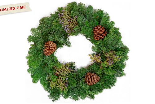 evergreen wreath