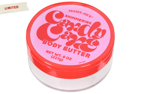 Trader Joe's candy cane body butter