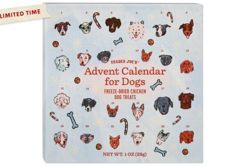 Trader Joe's advent calendar for dogs