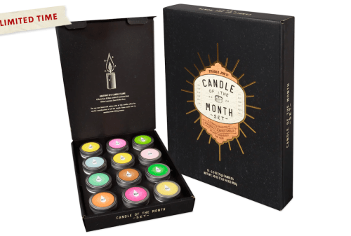 Trader Joe's candle of the month