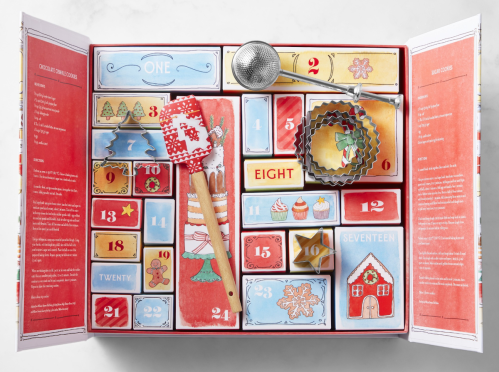 Williams Sonoma holiday baking Advent calendar