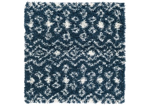 3' x 3' Moroccan Trellis Shag Square Rug