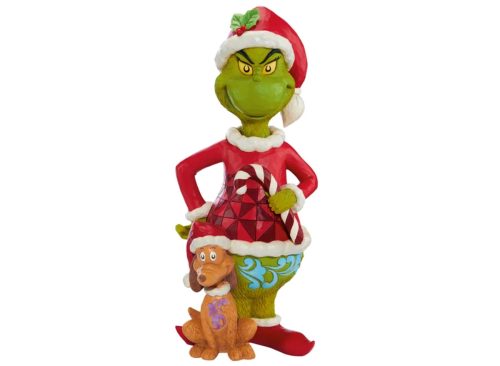 50.8 cm (20 in.) Christmas Grinch and Max by Jim Shore