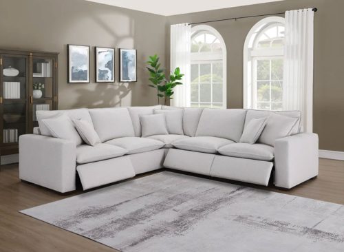 Alena Fabric Power Reclining Sectional
