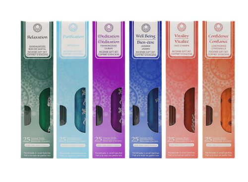 Assorted Incense Sticks with Wooden Holders