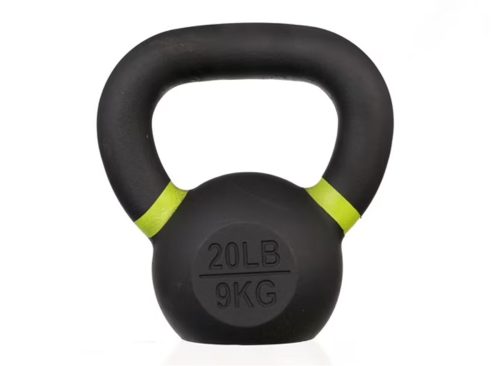 BalanceFrom Cast Iron Kettlebell, Single, 20 lbs