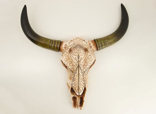 Bull Skull Wall Decor