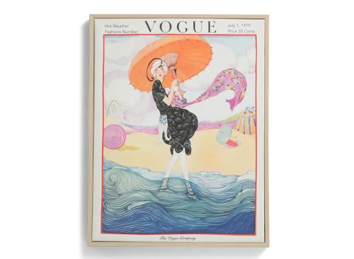 COLLEEN KARIS DESIGNS 14x18 Vogue Hot Weather Mon Blonde Decor