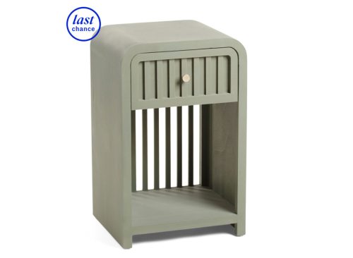 CRESTVIEW COLLECTION 27in One Drawer Wooden Side Table