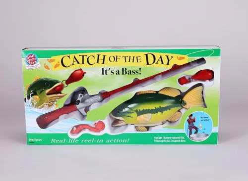 Catch of the Day Bass Fishing Set