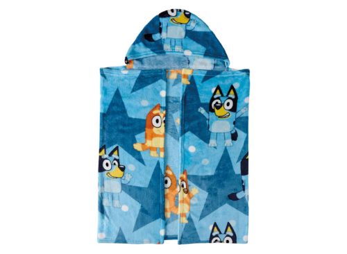 Character 30" x 50" Hooded Throw - Bluey