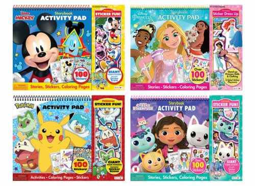 Children's Activity Pad, Assorted Tittles