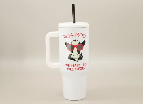 Deja Moo 40 Oz. Tumbler