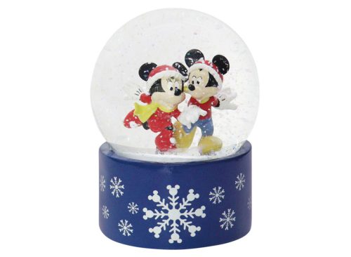 Disney Mickey & Minnie Skating Disney Snow Globe