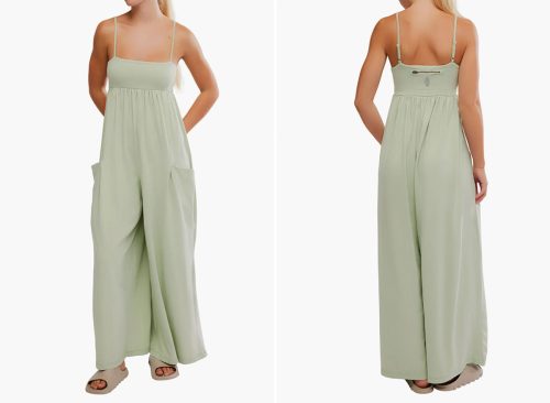 FP Movement Hot Shot Strappy Stretch Cotton Jumpsuit Free People