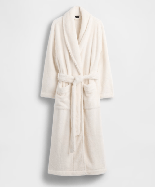 beige robe