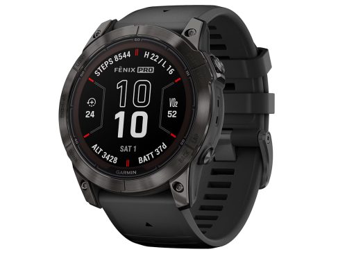 Garmin fenix 7X Pro Sapphire Solar Titanium Multisport GPS Smartwatch - Carbon Gray