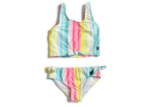 HURLEY Little Girls Tankini Two-piece Swimsuit Set
