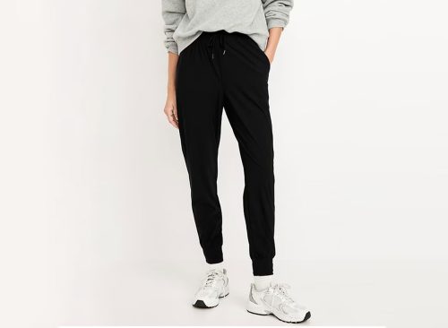 High-Waisted SleekTech Joggers