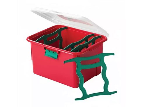 Homz String Light Storage Container with 4 Cord Wraps