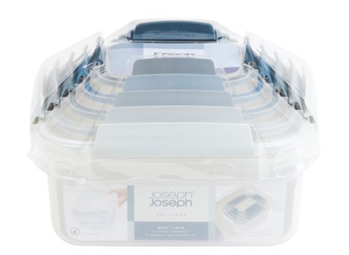 JOSEPH JOSEPH 10pc Nest Lock Storage Set