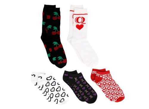Juncture Assorted Ladies Crew And Ankle Length Socks
