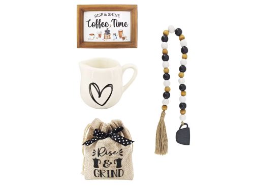 Kirkton House Coffee Bar Tray Objects - Coffee Time